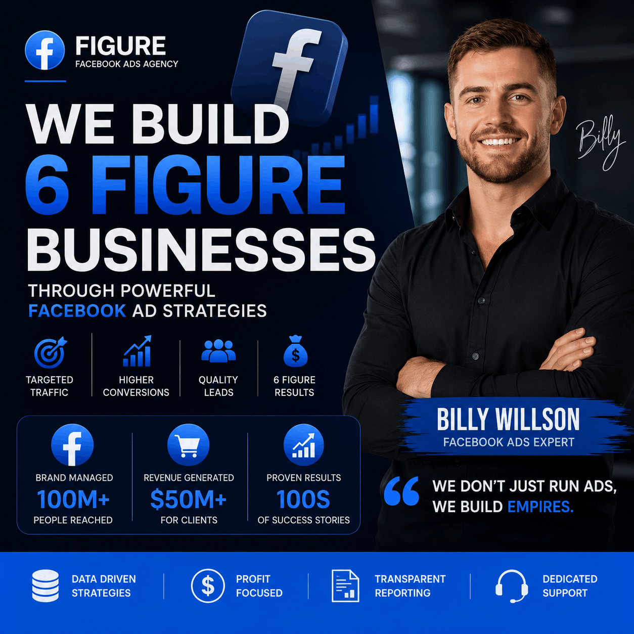 6 Figure Facebook Ads Agency – Billy Willson