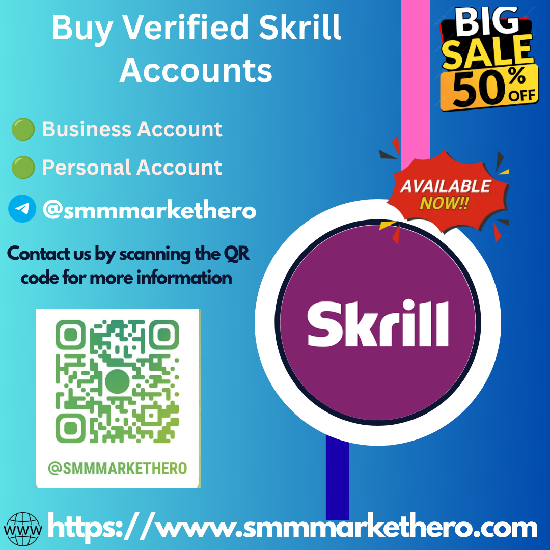 Buy Verified Skrill Accounts | Secure & Ready to Use