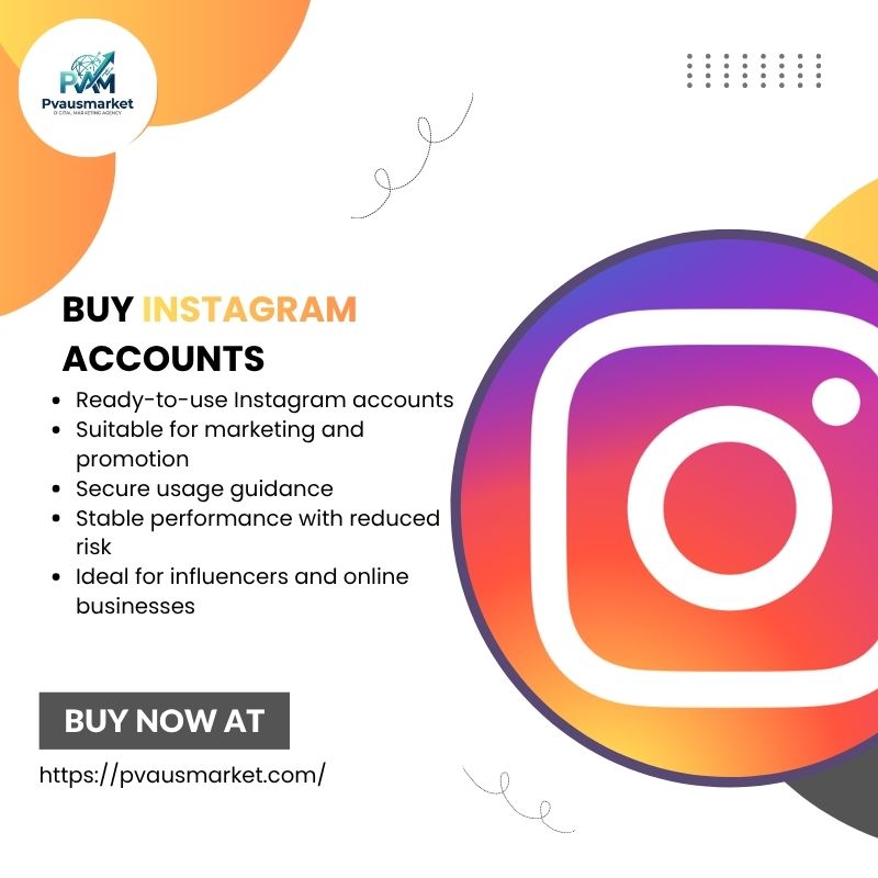 Buy Instagram Accounts | Aged & Ready-to-Use