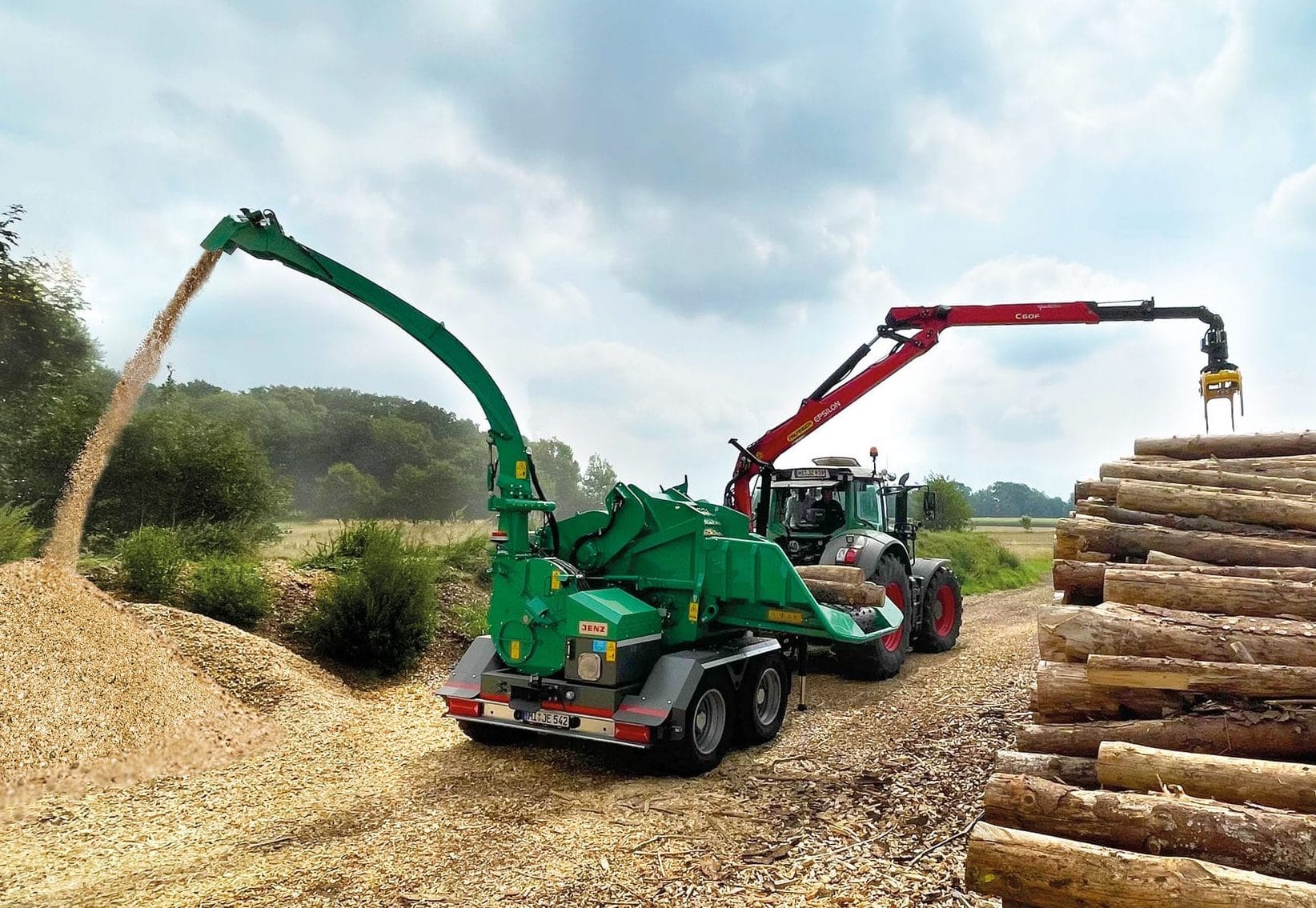 Tree Chipper for Sale – Used Wood Chipper for Tree Waste - OVS Recycling