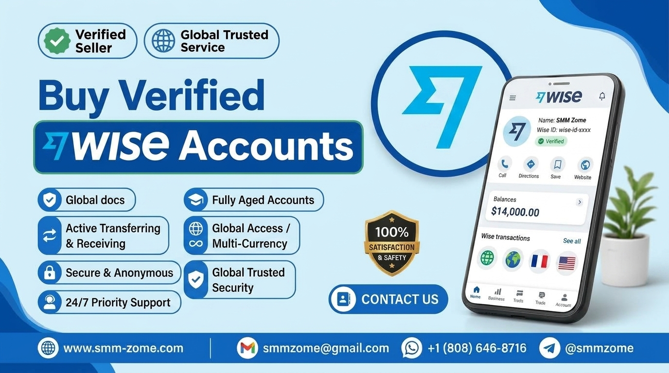 Buy Verified Wise Accounts for Secure Banking | smm-zome
