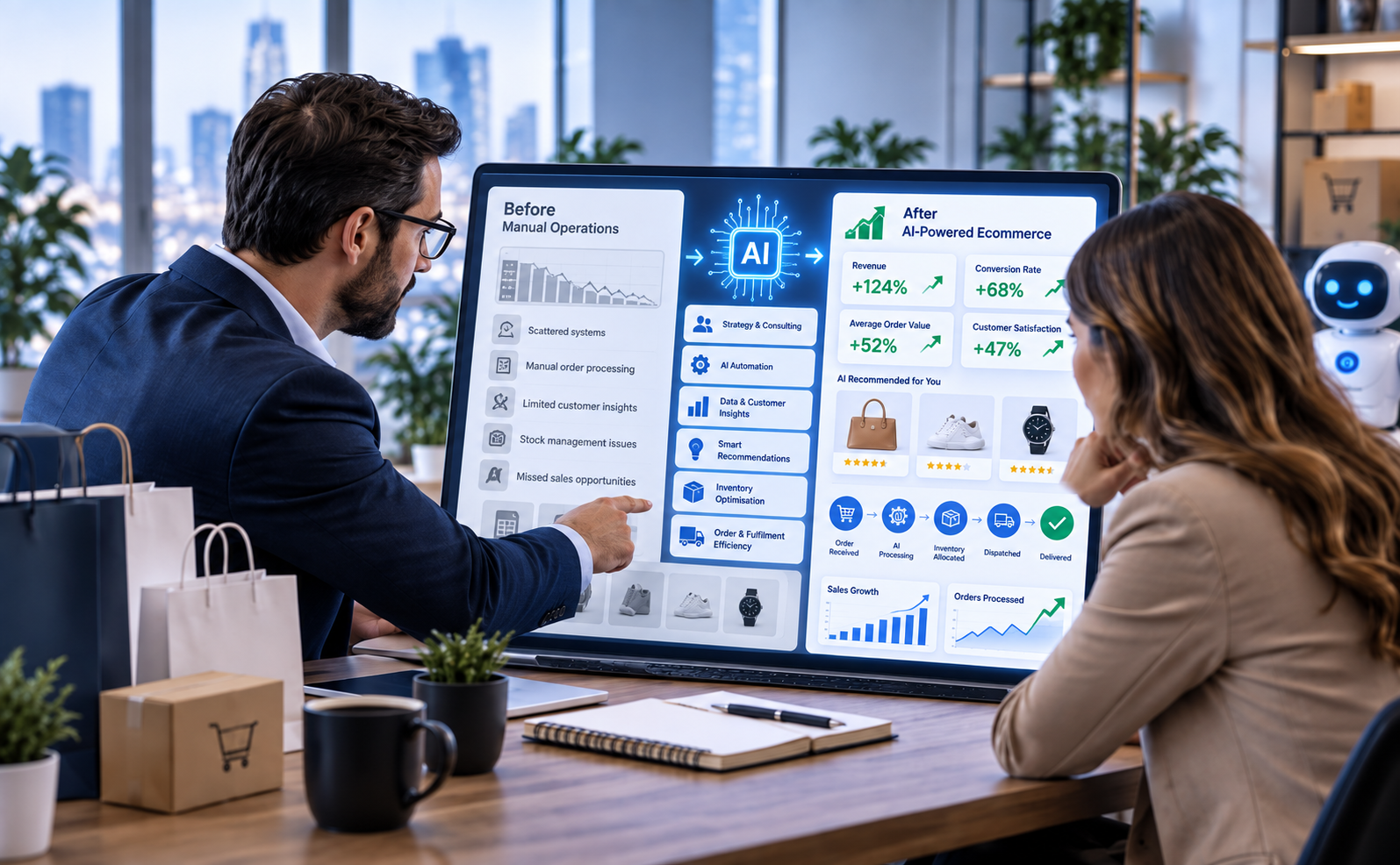 How an AI Ecommerce Consultancy Can Boost Your Retail Business in the UK ?