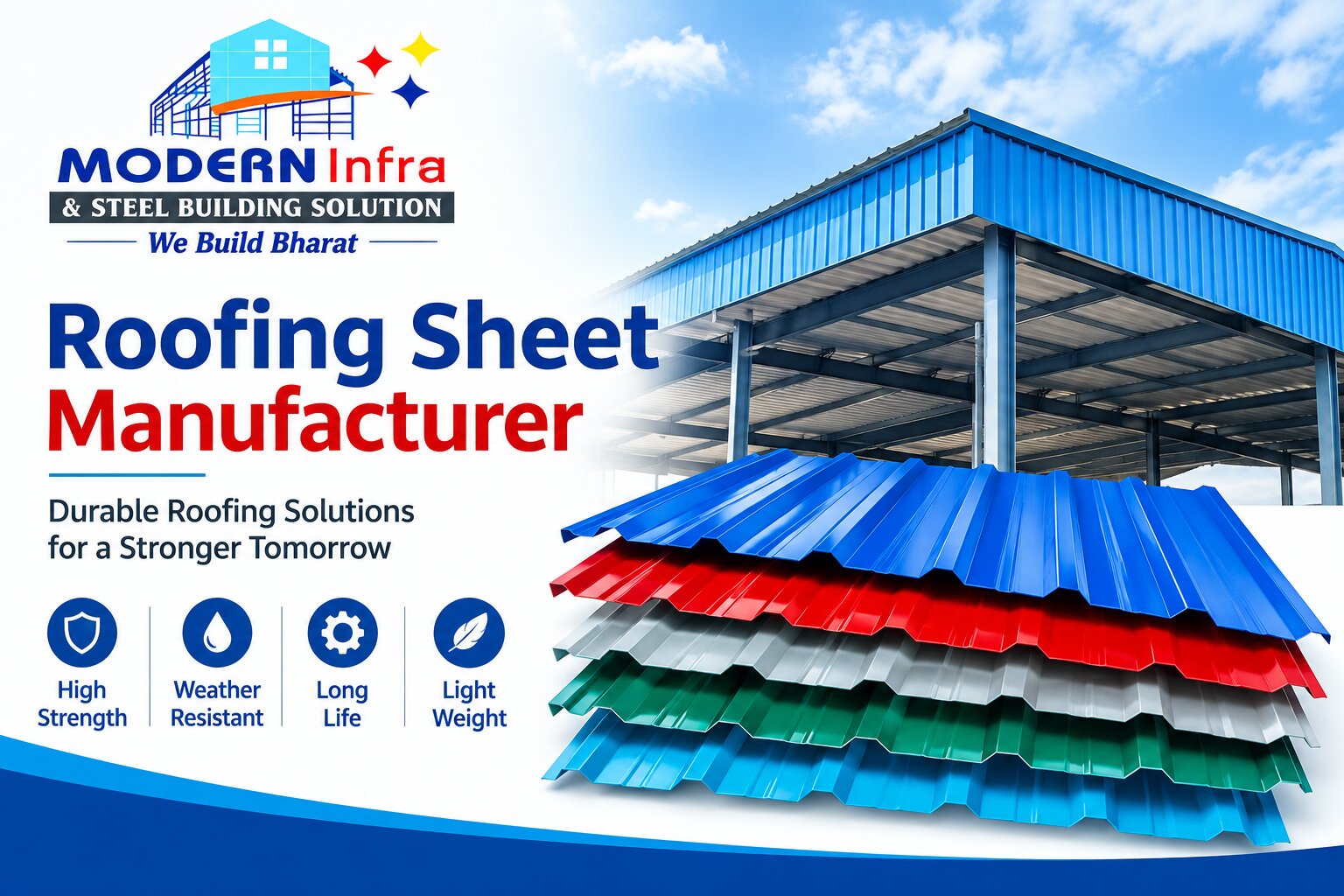 How to Choose the Right Roofing Sheet Manufacturer for an Industrial Building