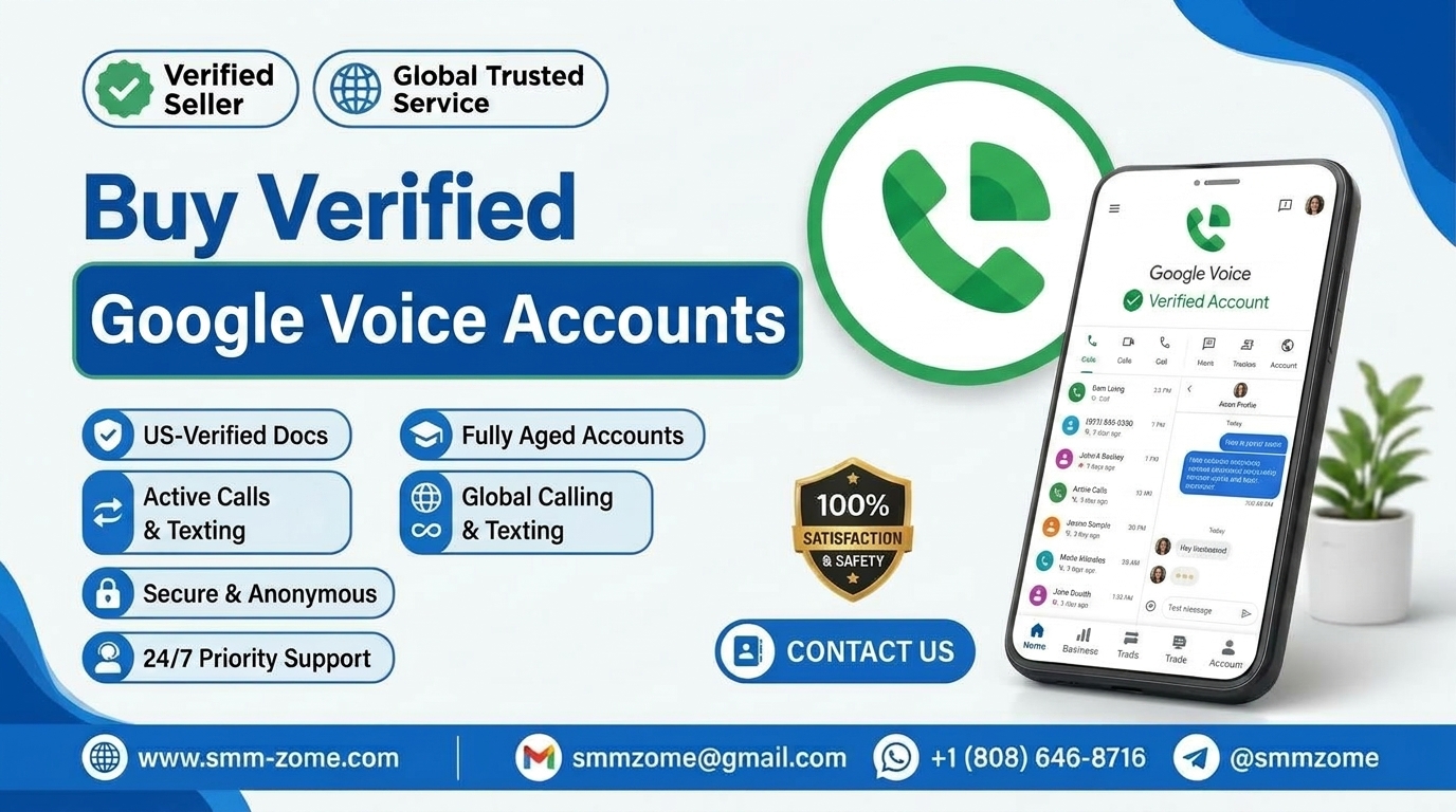 Buy Verified Google Voice Accounts for Personal… | smm-zome