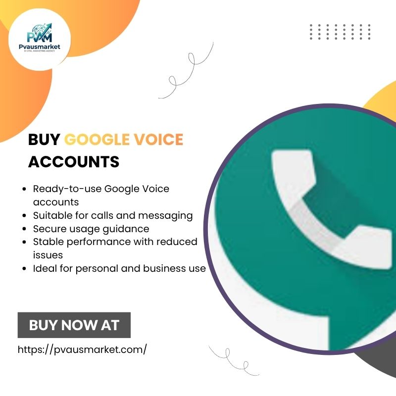 Buy Google Voice Accounts | Secure & Ready-to-Use