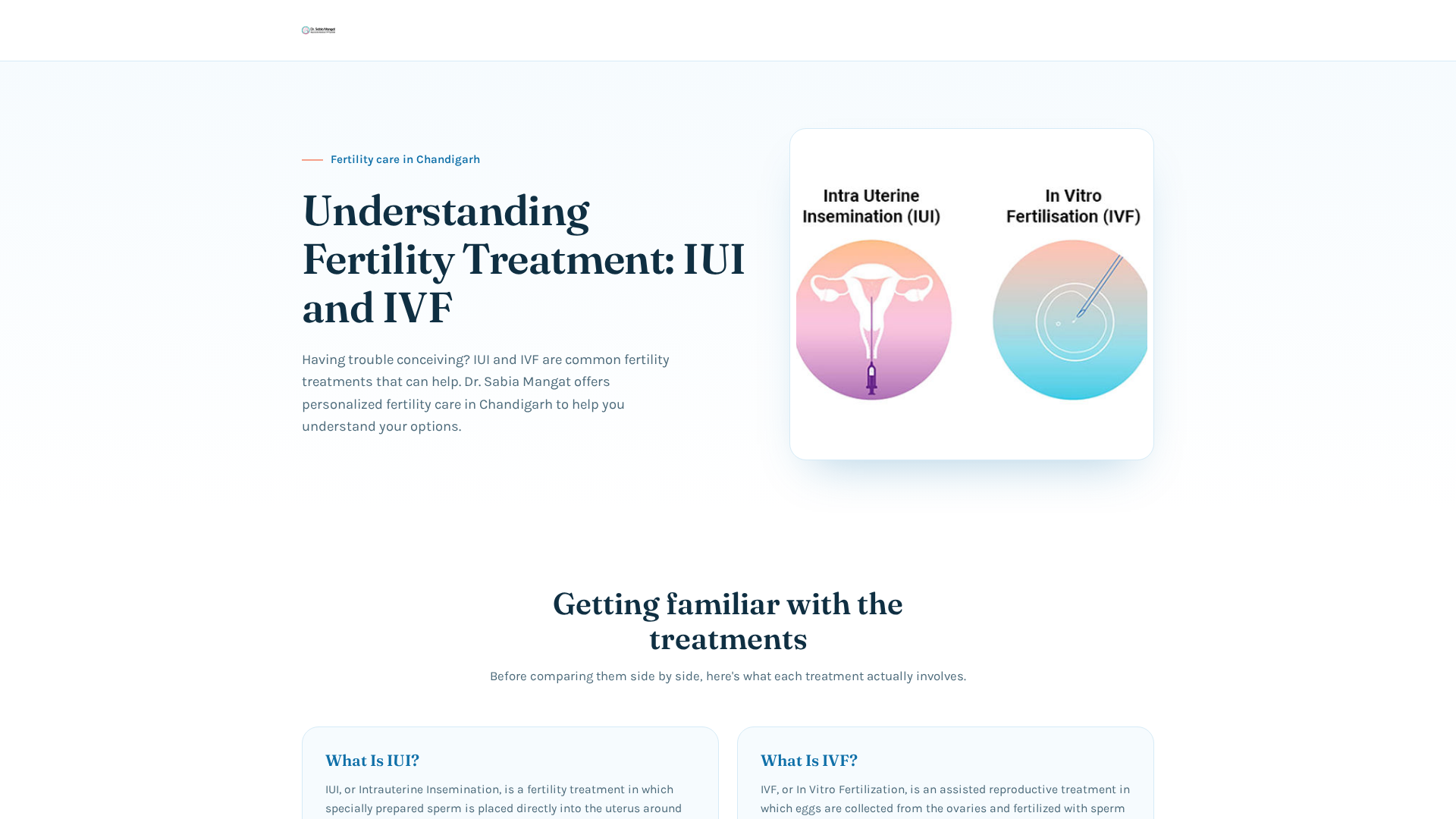 Difference Between IUI and IVF | Dr. Sabia Mangat