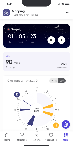 Baby Sleep Tracker App - Free for Android & iPhone | The ParentZ