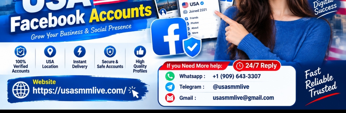 Buy USA Facebook Accounts Cover Image