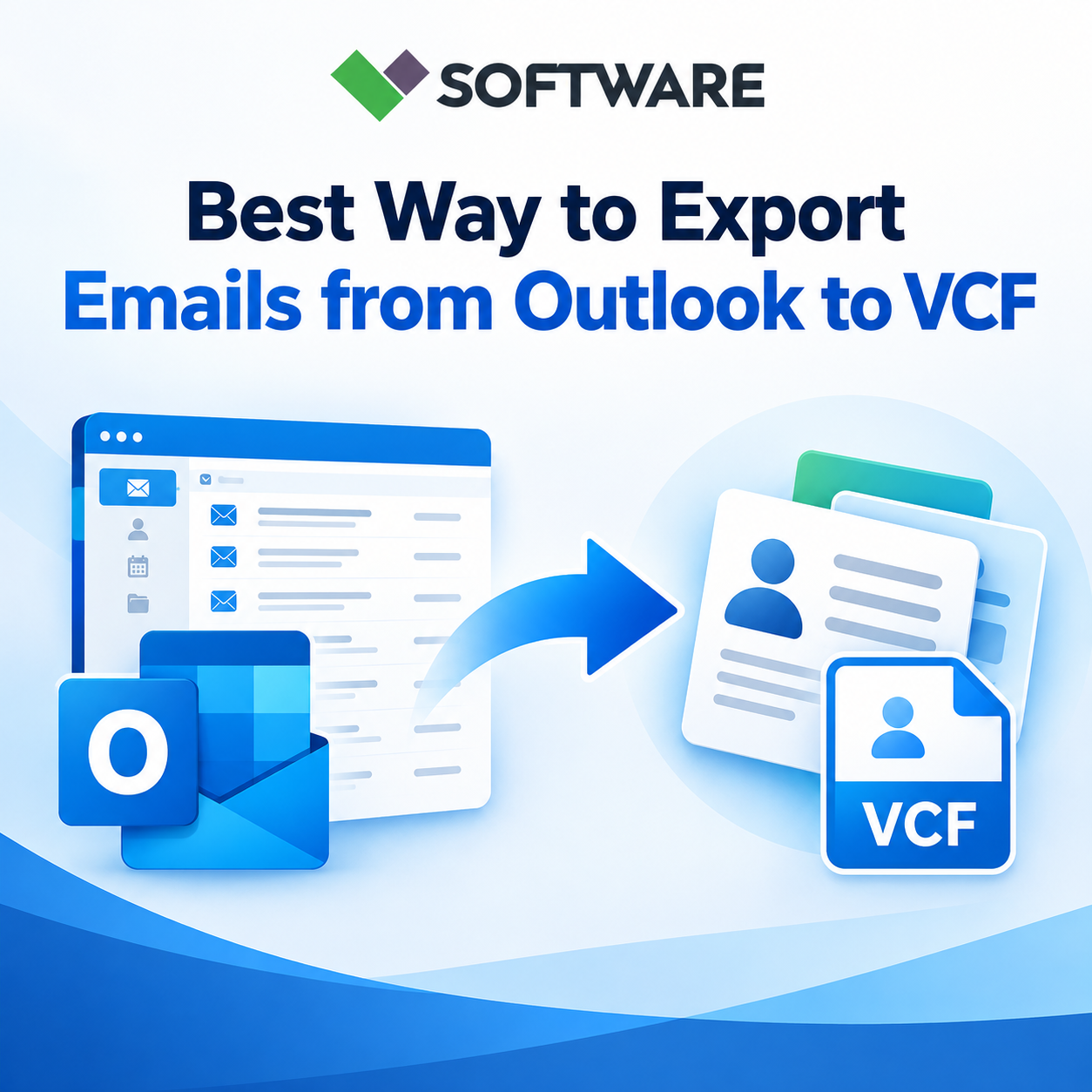 Best Way to Export Emails from Outlook to VCF