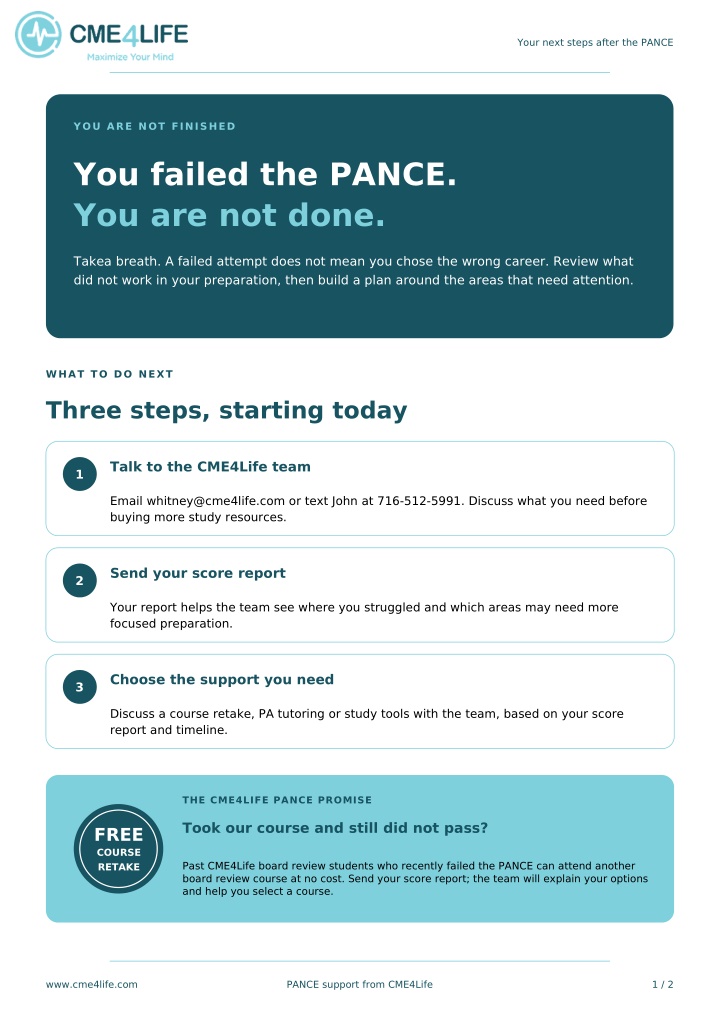 PPT - Prepare for Your Next PANCE Attempt with PA Tutoring PowerPoint Presentation - ID:14943274