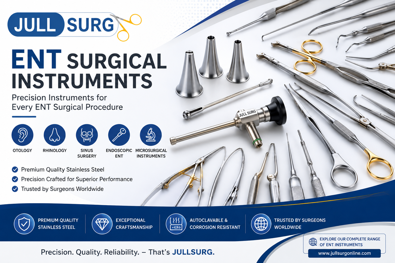 Best Surgical Instruments Manufacturer & Supplier | JullSurg