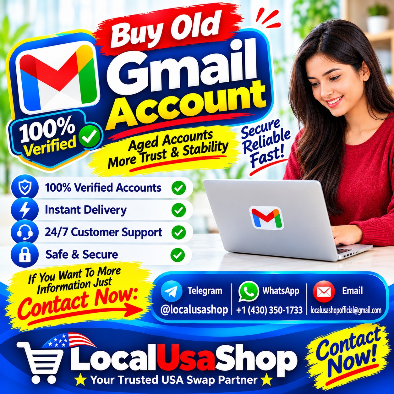 Top Platform To Buy Old Gmail AccountsIn 2027 Profile Picture