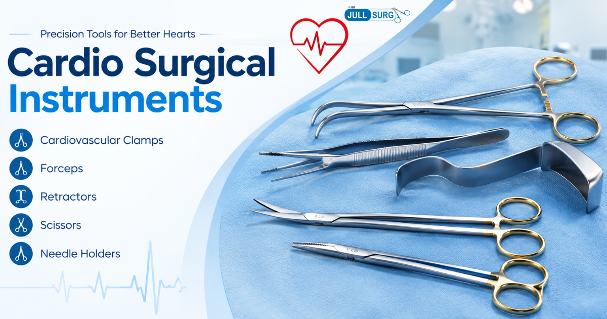Cardio Surgical Instruments | Cardio Instruments Manufacturer