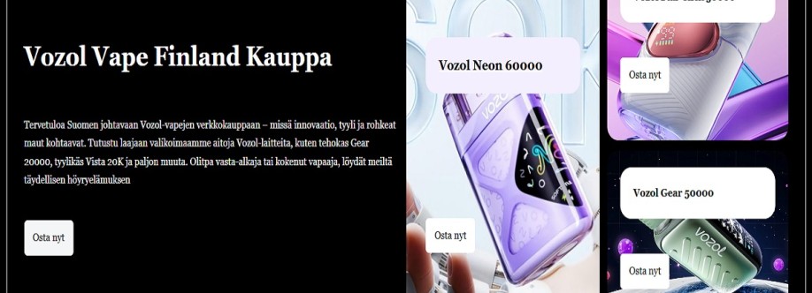 Vozol Vape Finland Kauppa Cover Image