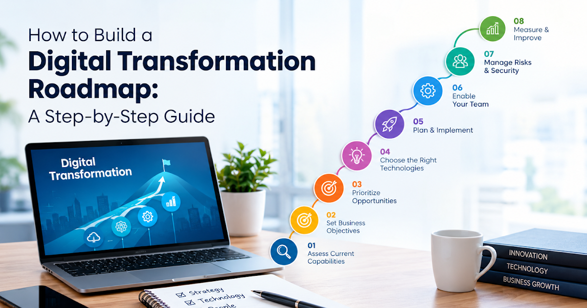 How to Build a Digital Transformation Roadmap: A Step-by-Step Guide